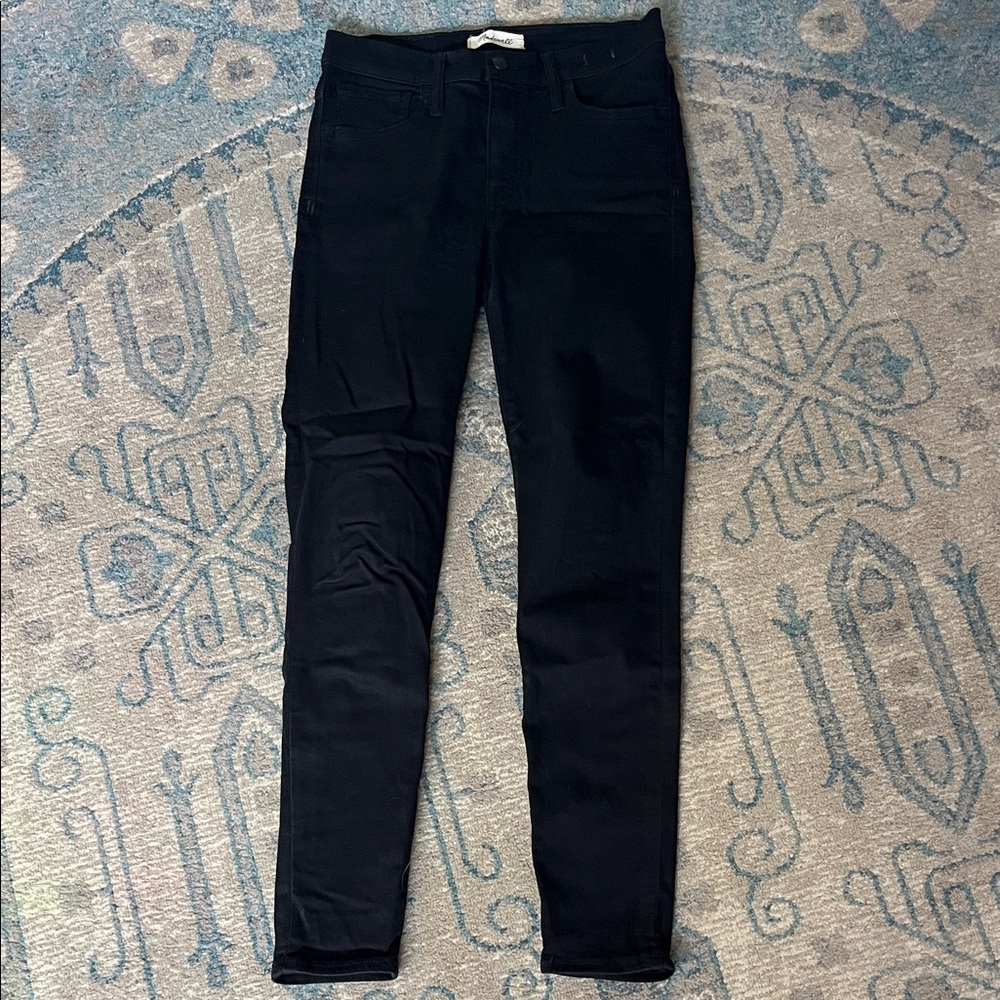Madewell Classic Black Denim Roadtripper Jean